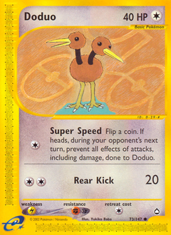 Doduo #073 Aquapolis (EN)
