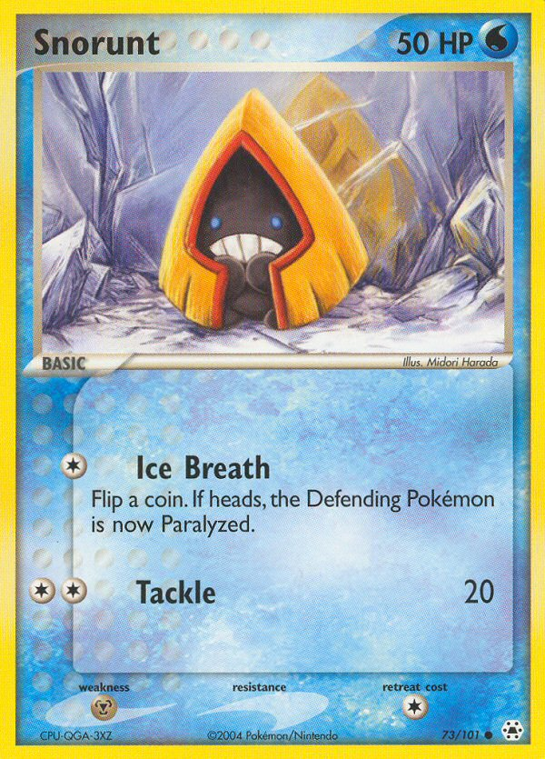 Snorunt #073 Hidden Legends (EN)