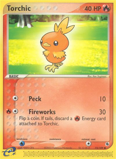 Torchic #073 Ruby & Sapphire (EN)