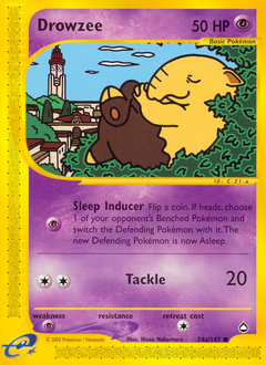 Drowzee #74a Aquapolis (EN)