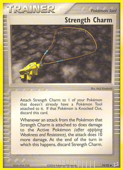 Strength Charm #074 Team Magma vs Team Aqua (EN)