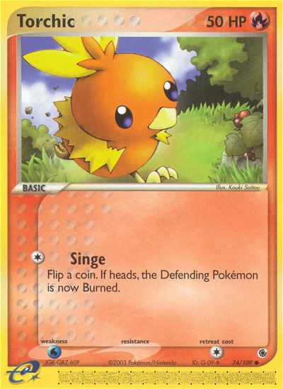 Torchic #074 Ruby & Sapphire (EN)