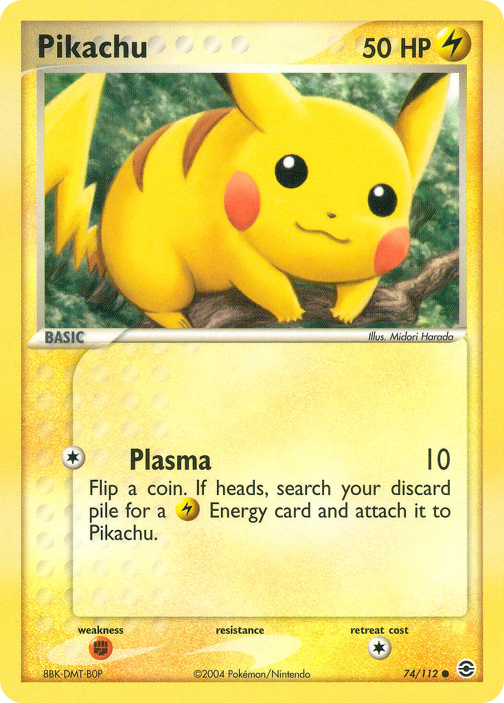 Pikachu #074 FireRed & LeafGreen (EN)
