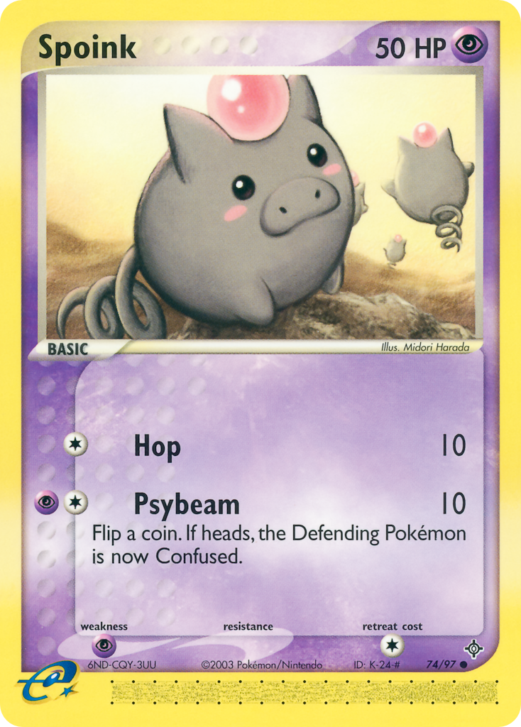 Spoink #074 Dragon (EN)
