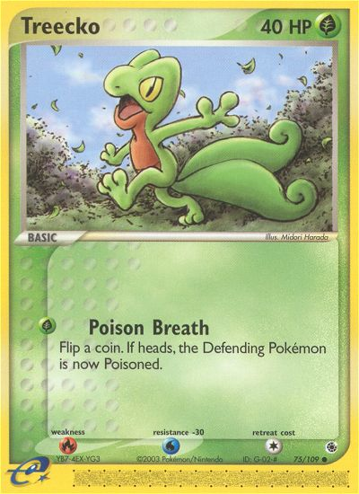 Treecko #075 Ruby & Sapphire (EN)