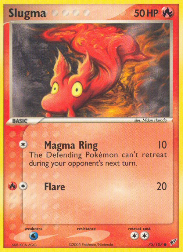 Slugma #075 Deoxys (EN)