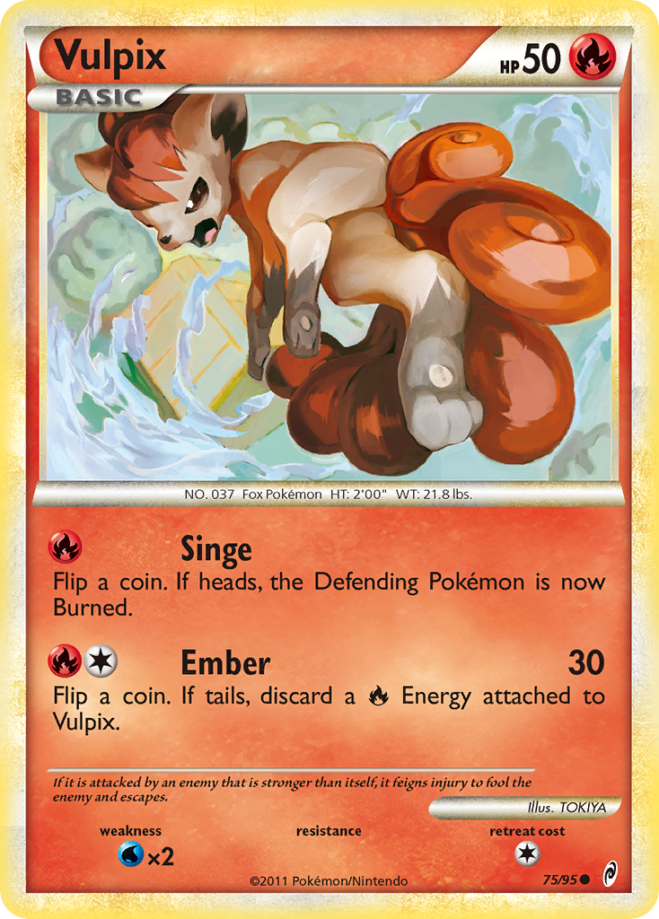 Vulpix #075 Call Of Legends (EN)