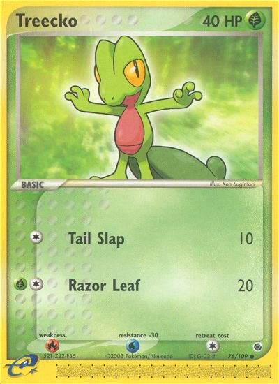 Treecko #076 Ruby & Sapphire (EN)