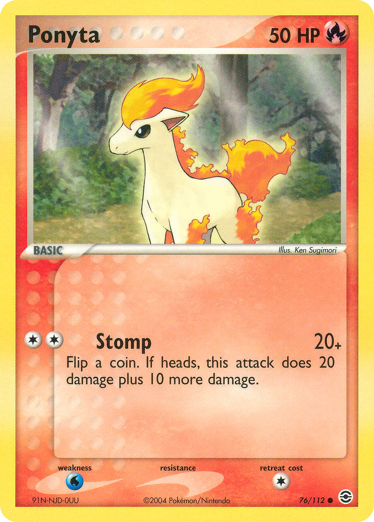 Ponyta #076 FireRed & LeafGreen (EN)