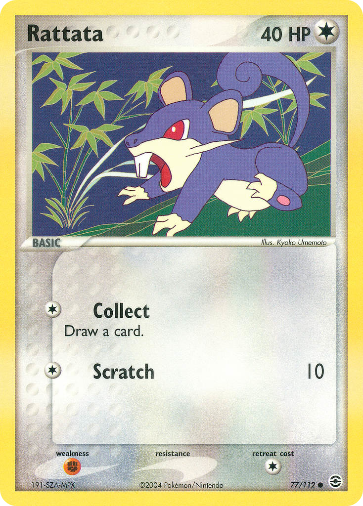 Rattata #077 FireRed & LeafGreen (EN)