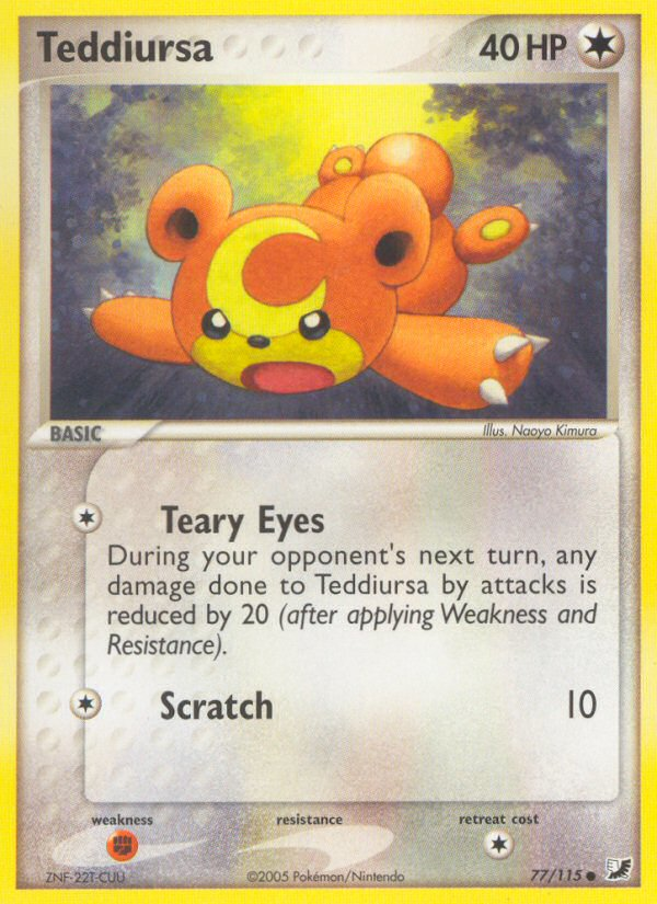 Teddiursa #077 Unseen Forces (EN)