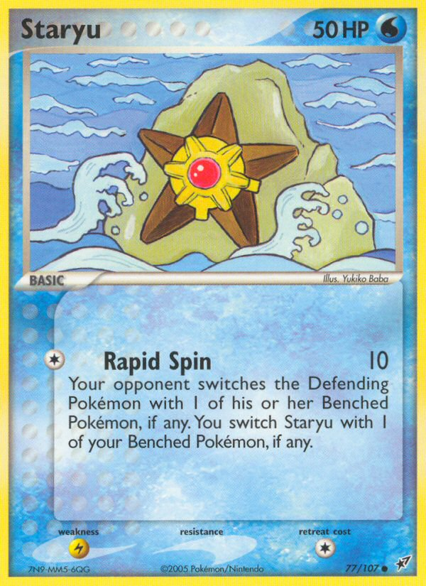 Staryu #077 Deoxys (EN)