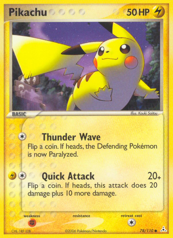Pikachu #078 Holon Phantoms (EN)