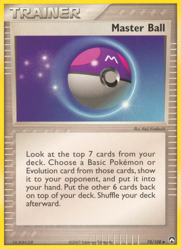 Master Ball #078 Power Keepers (EN)