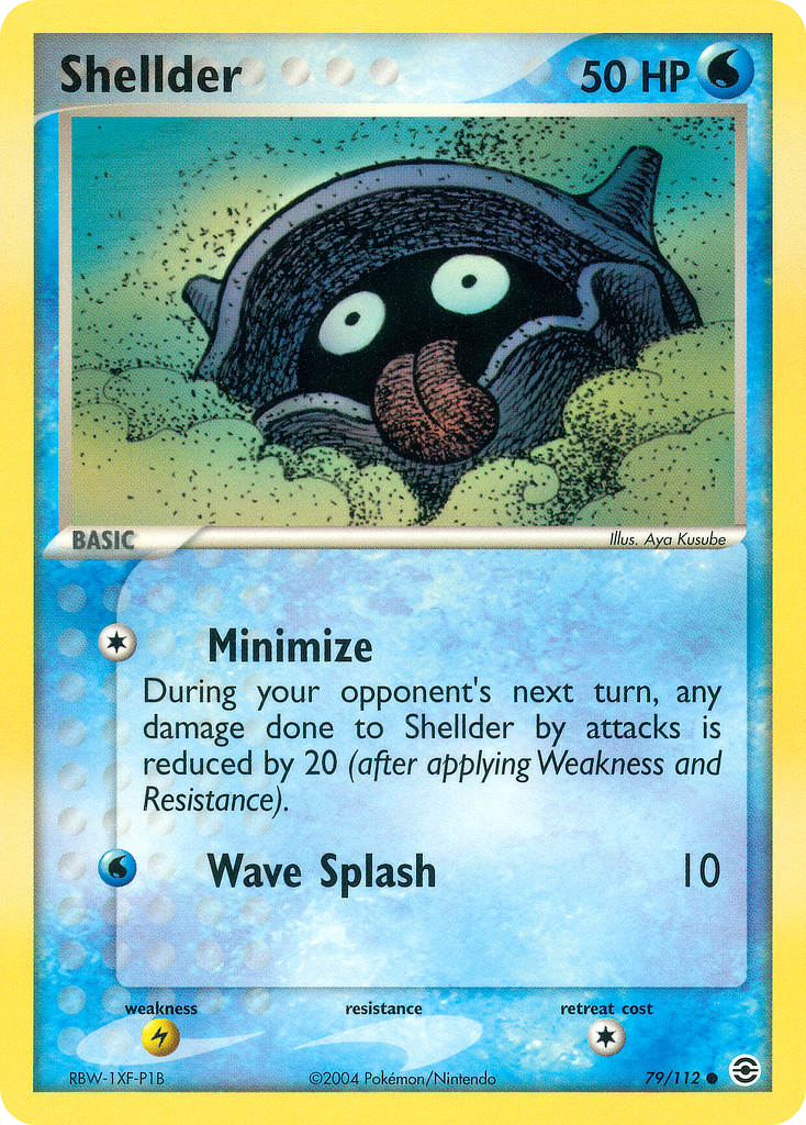 Shellder #079 FireRed & LeafGreen (EN)