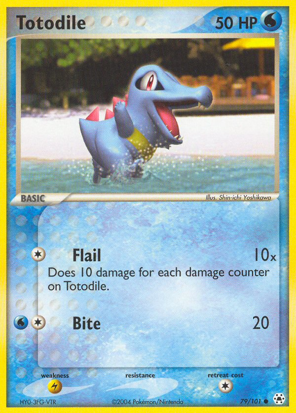Totodile #079 Hidden Legends (EN)