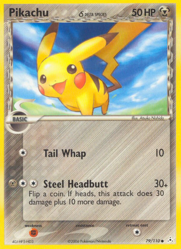 Pikachu δ #079 Holon Phantoms (EN)