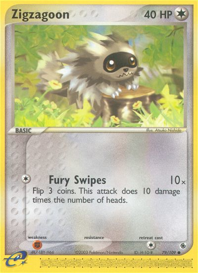 Zigzagoon #079 Ruby & Sapphire (EN)