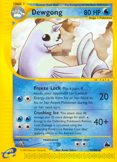 Dewgong #007 Skyridge (EN)