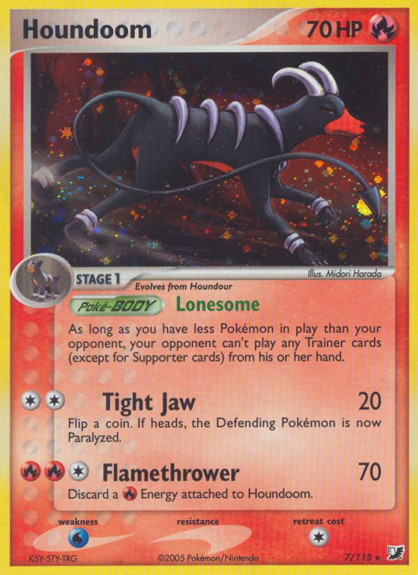 Houndoom #007 Unseen Forces (EN)