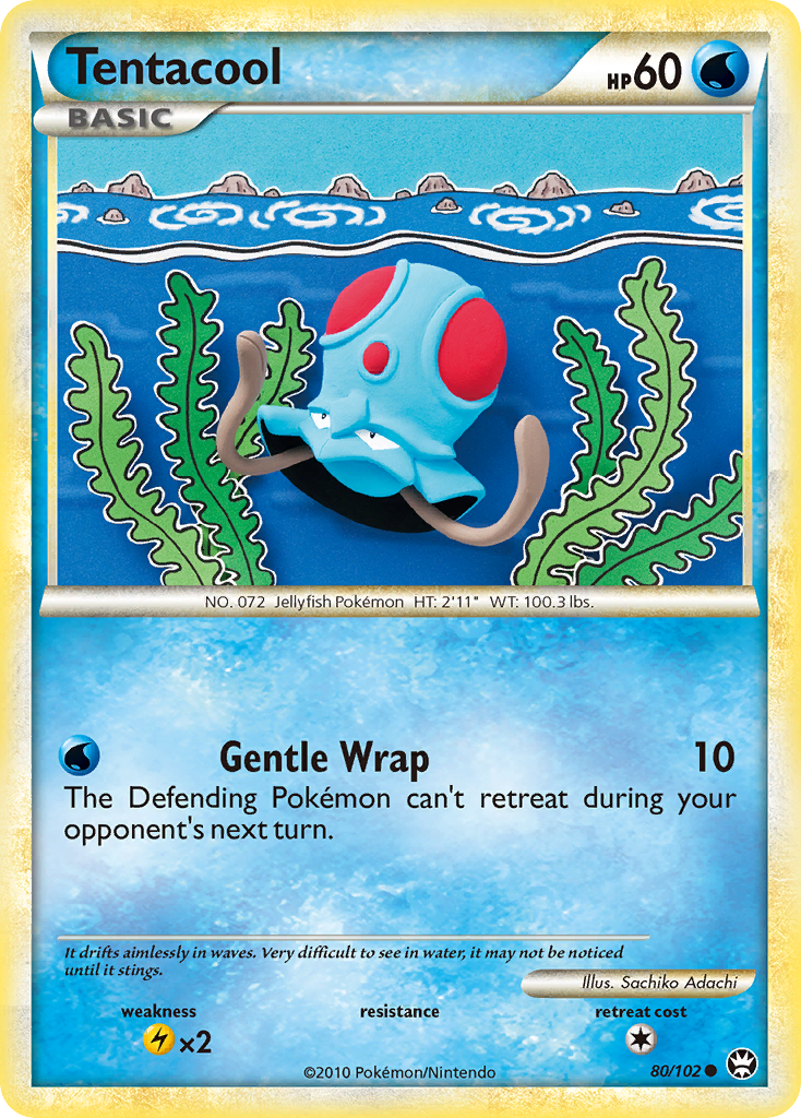 Tentacool #080 Triumphant (EN)