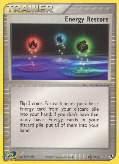 Energy Restore #081 Ruby & Sapphire (EN)