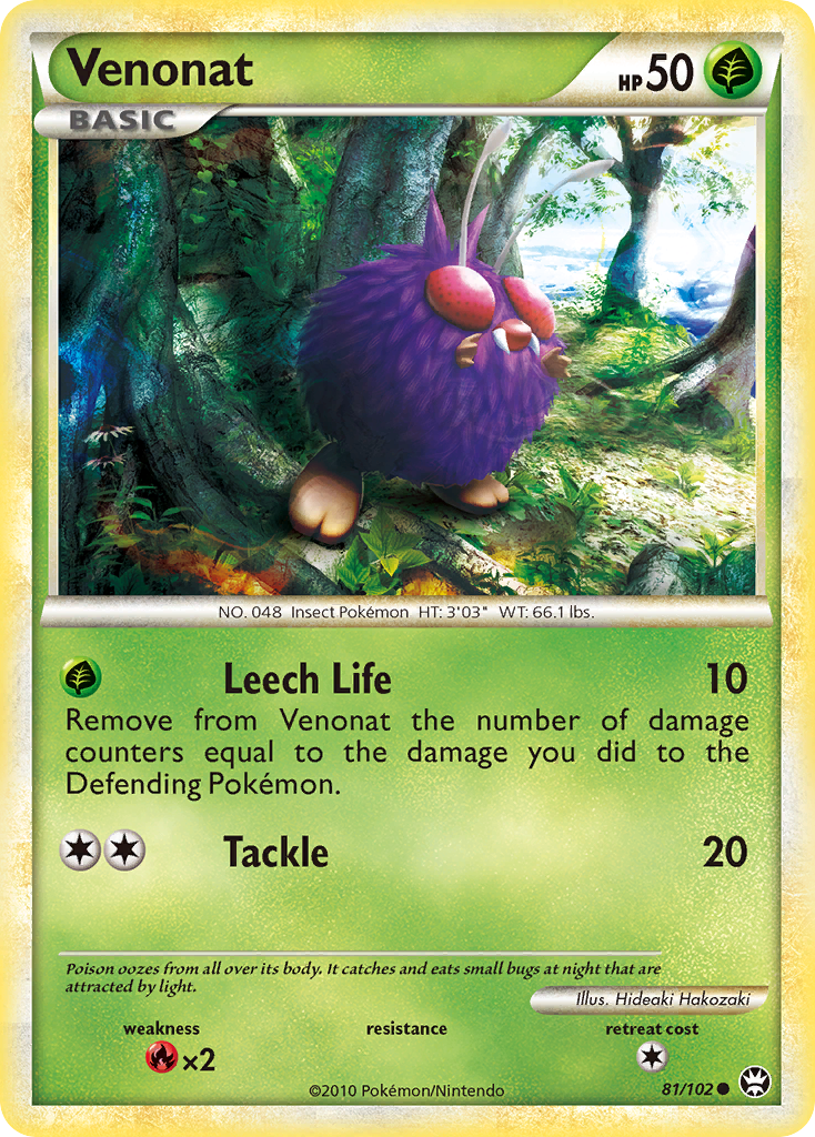 Venonat #081 Triumphant (EN)