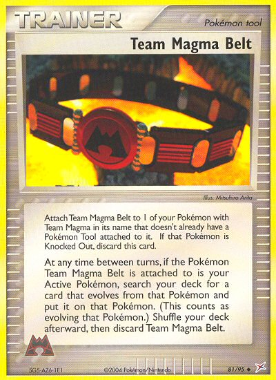 Team Magma Belt #081 Team Magma vs Team Aqua (EN)