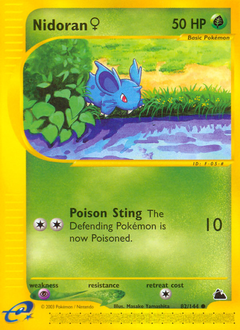 Nidoran♀ #082 Skyridge (EN)