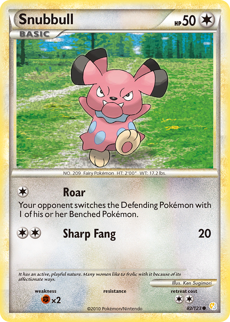 Snubull #082 HeartGold & SoulSilver (EN)