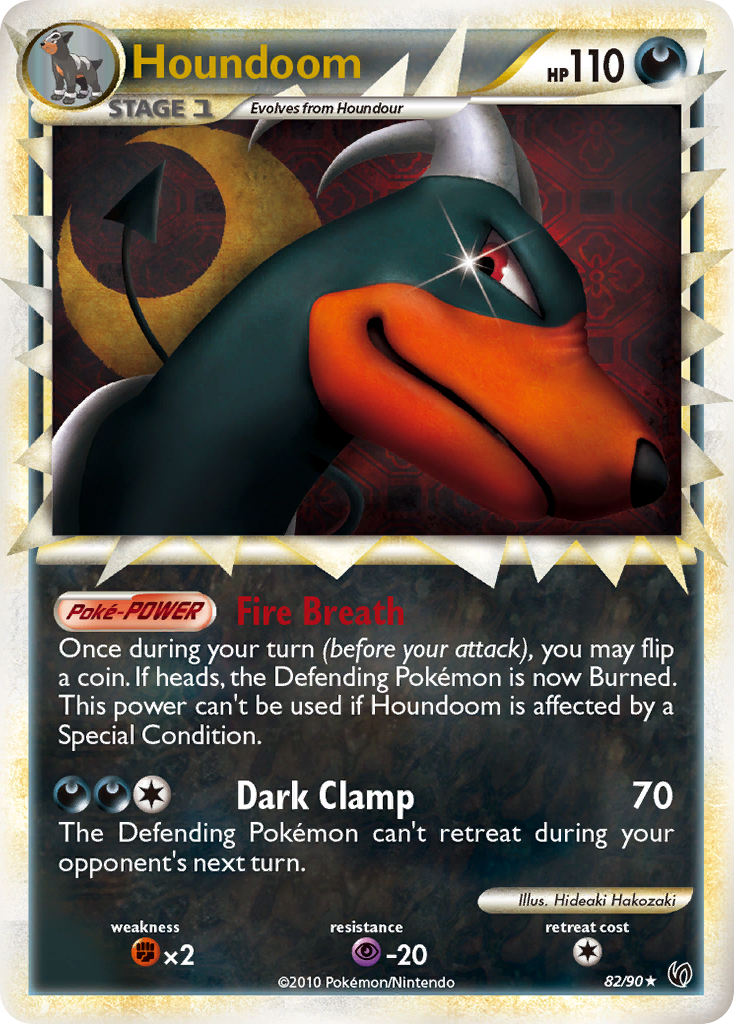 Houndoom #082 Undaunted (EN)