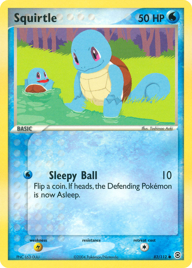 Squirtle #082 FireRed & LeafGreen (EN)