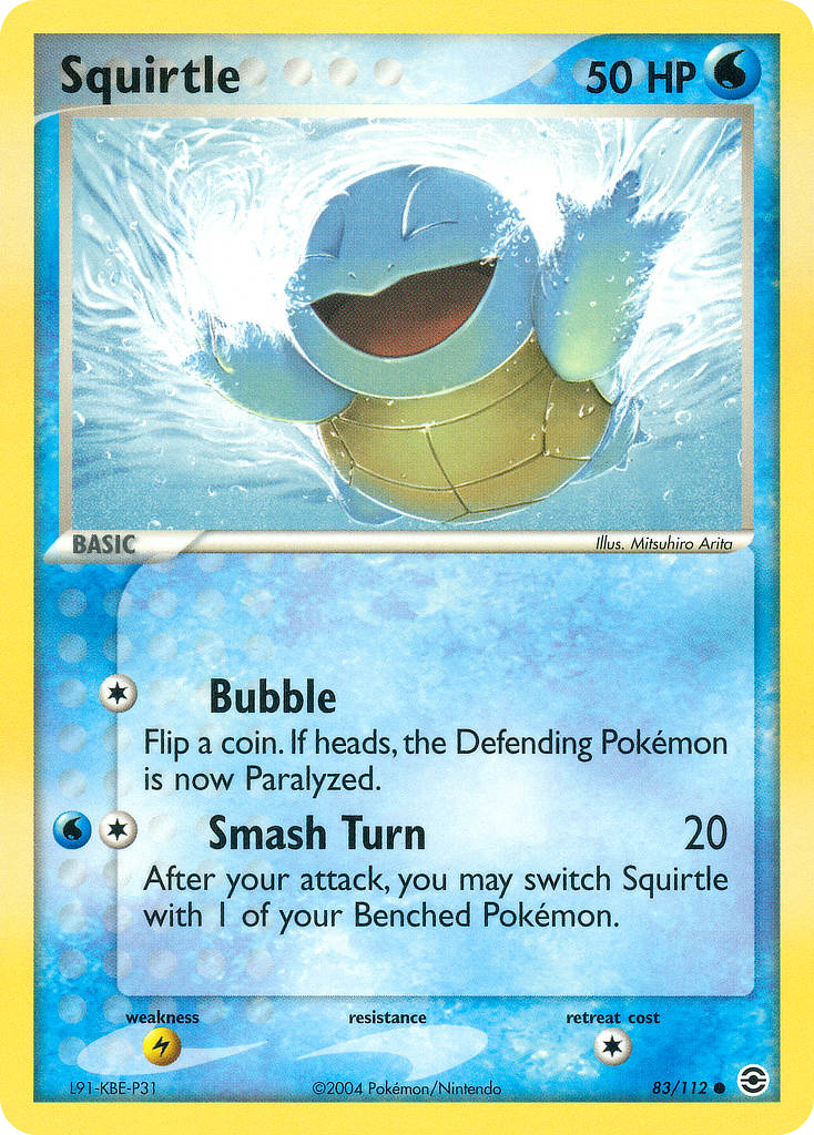Squirtle #083 FireRed & LeafGreen (EN)