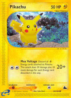 Pikachu #084 Skyridge (EN)