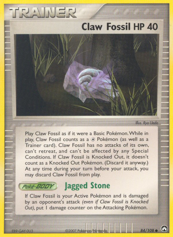 Claw Fossil #084 Power Keepers (EN)