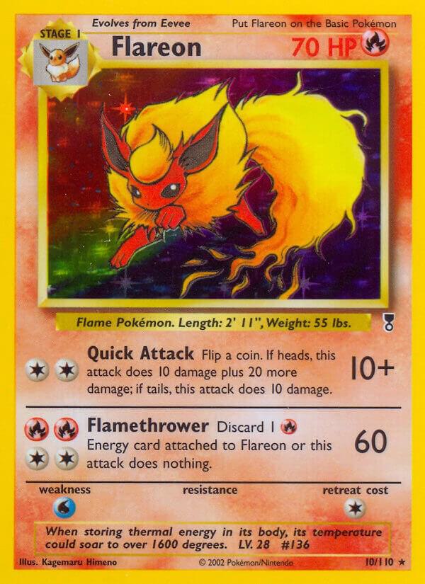 Flareon #010 Legendary Collection (EN)