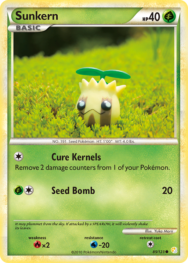 Sunkern #085 HeartGold & SoulSilver (EN)