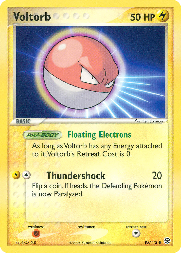 Voltorb #085 FireRed & LeafGreen (EN)