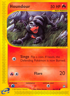 Houndour #086 Aquapolis (EN)