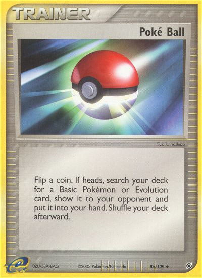 Poké Ball #086 Ruby & Sapphire (EN)