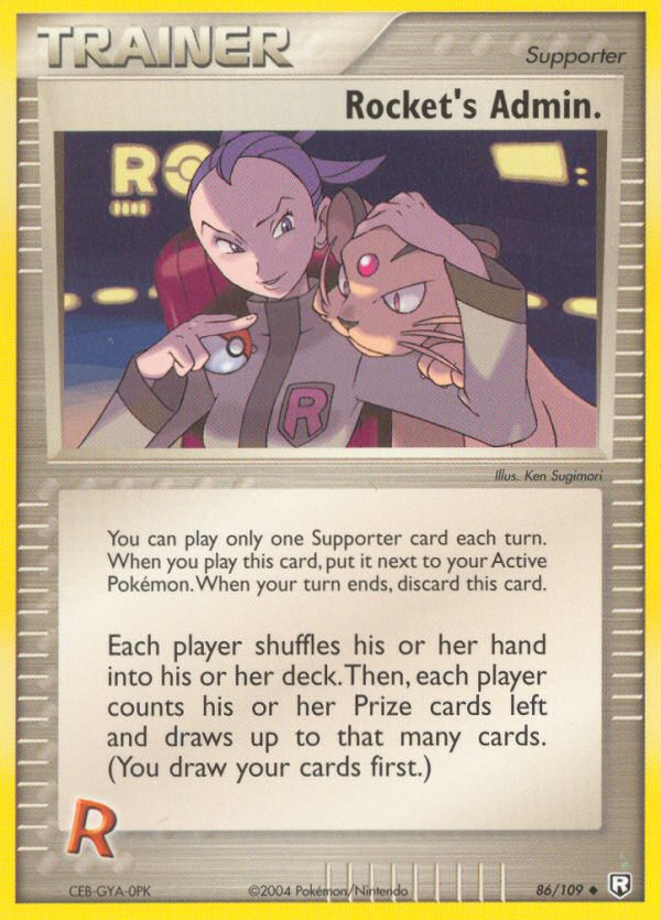 Rocket's Admin. #086 Team Rocket Returns (EN)