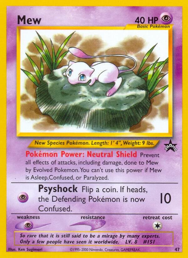 Mew #047 Wizards Black Star Promos (EN)
