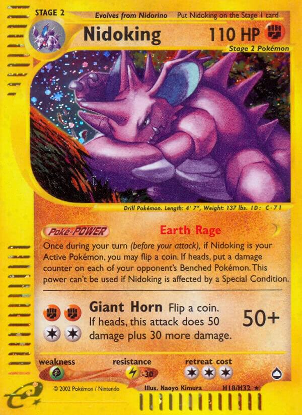 Nidoking #H18 Aquapolis (EN)