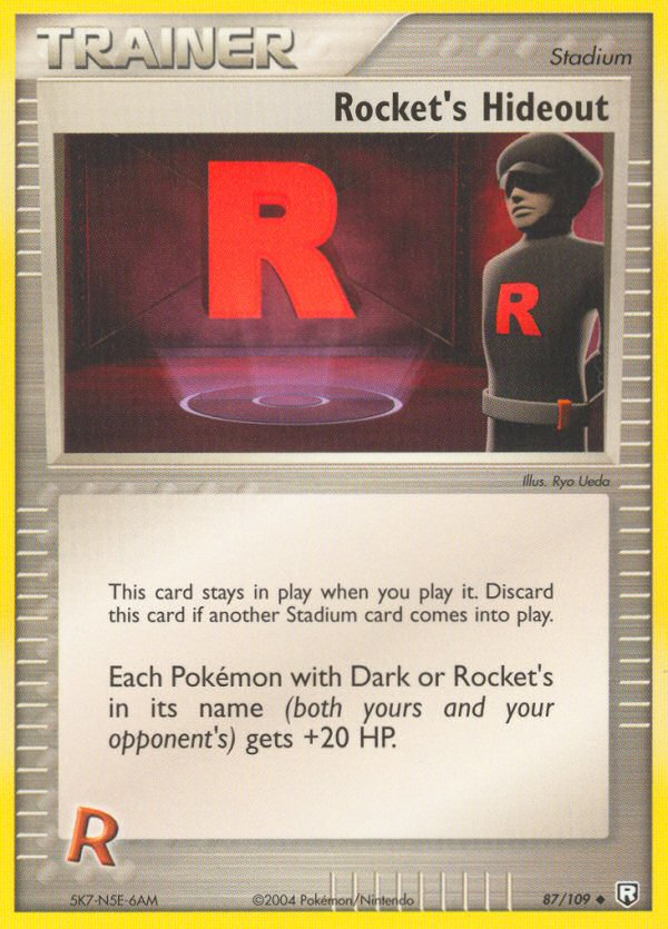 Rocket's Hideout #087 Team Rocket Returns (EN)