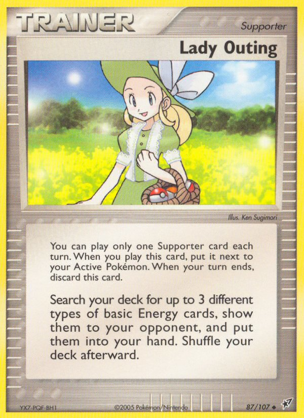 Lady Outing #087 Deoxys (EN)