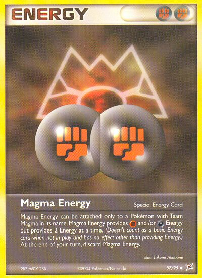 Magma Energy #087 Team Magma vs Team Aqua (EN)