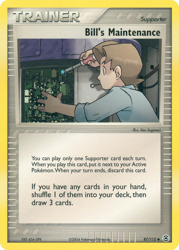 Bill's Maintenance #087 FireRed & LeafGreen (EN)