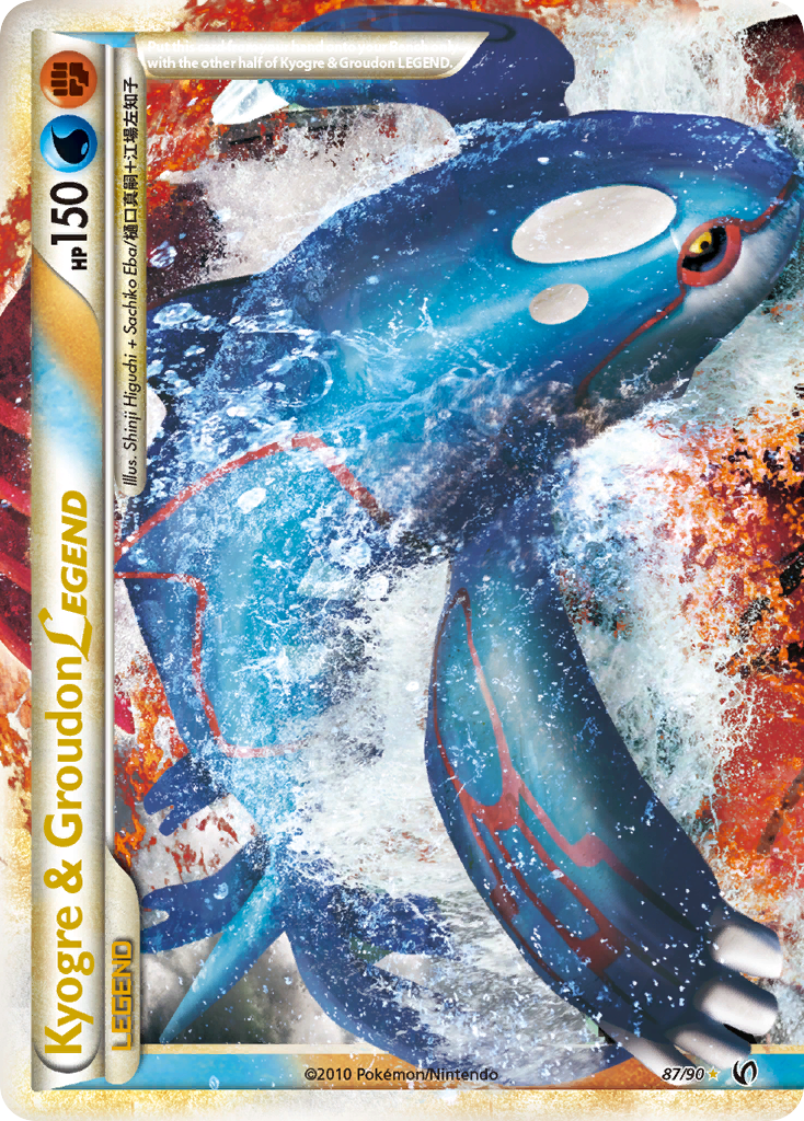 Kyogre & Groudon Legend #087 Undaunted (EN)