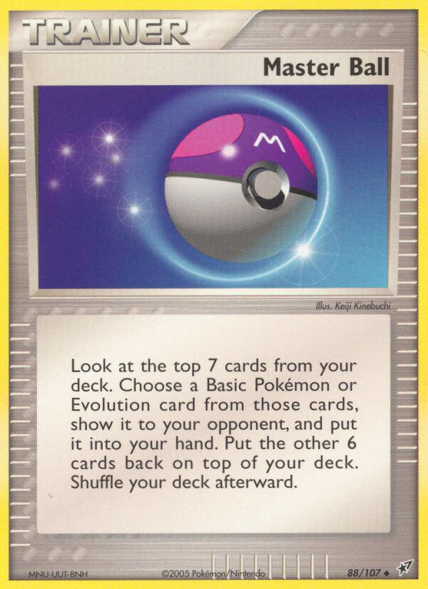 Master Ball #088 Deoxys (EN)