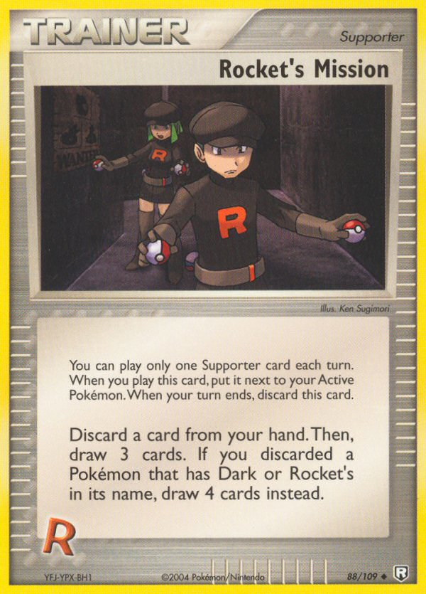Rocket's Mission #088 Team Rocket Returns (EN)
